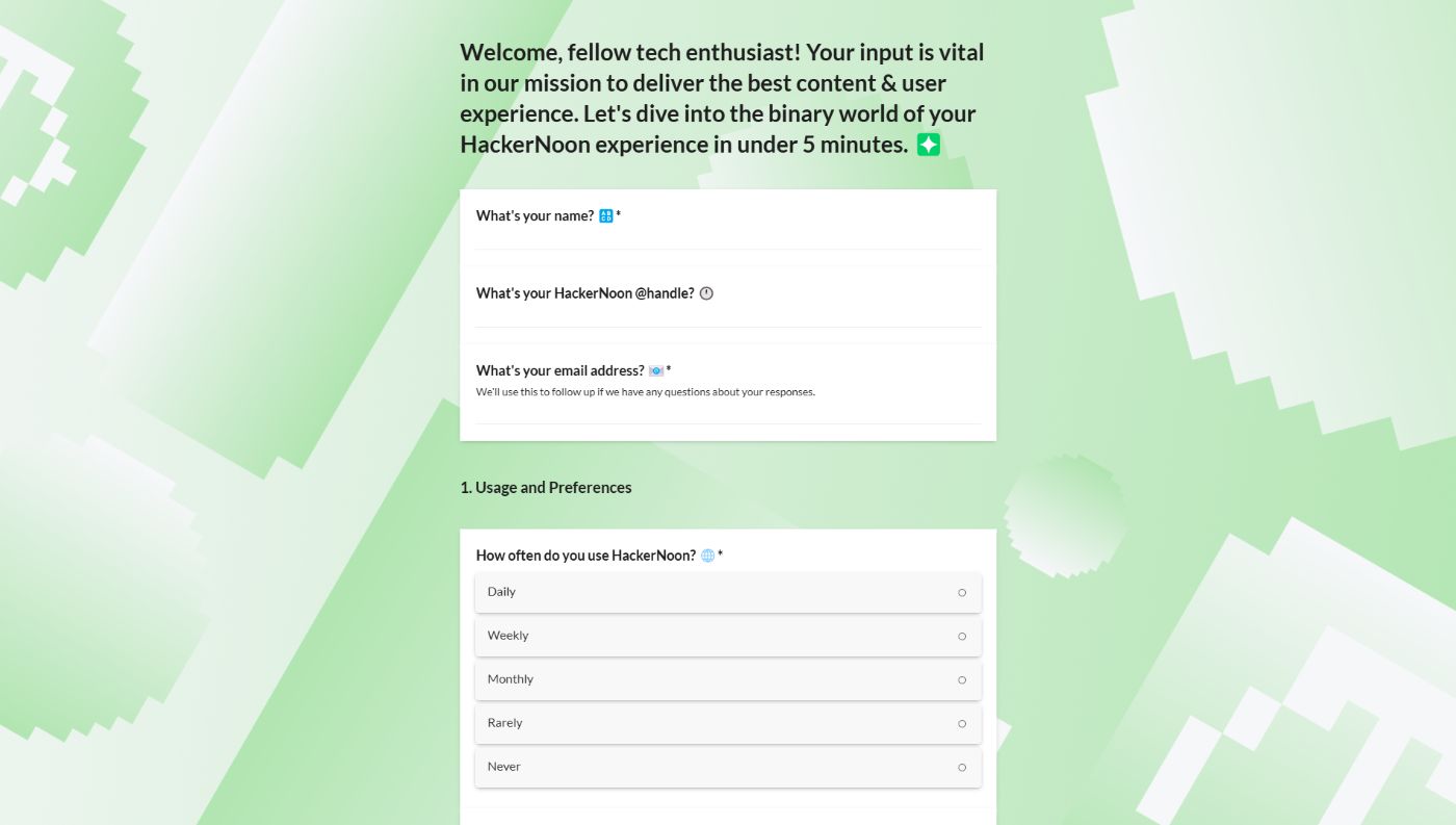 Our Survey