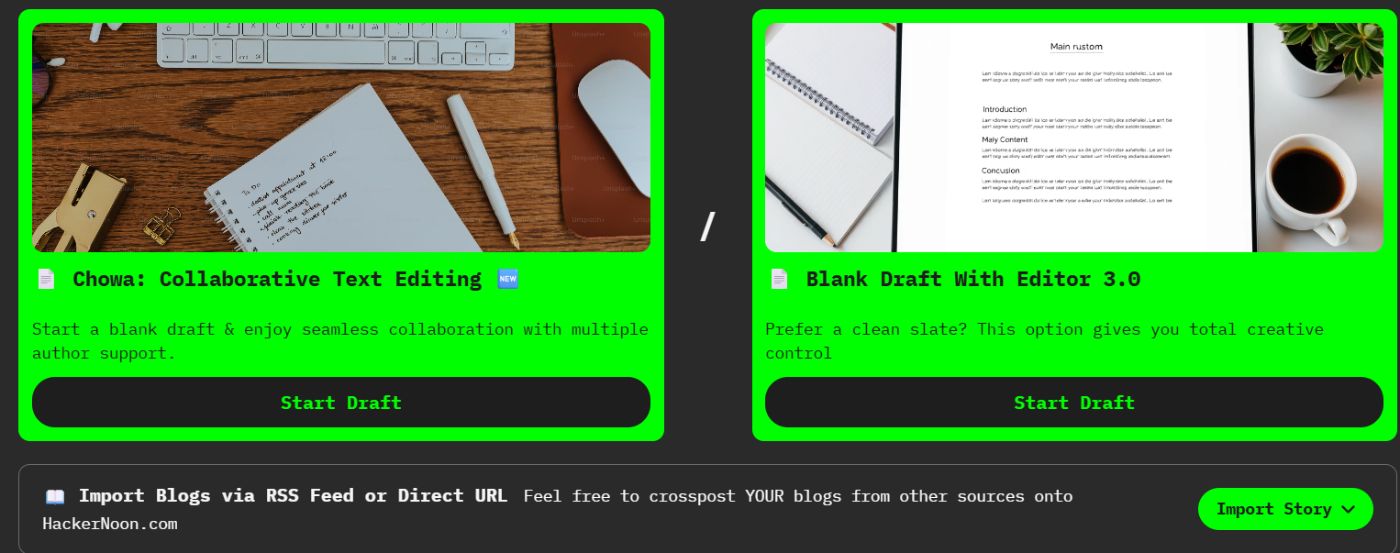 Gain an Even Bigger Audience: How to Import Your Articles Into HackerNoon