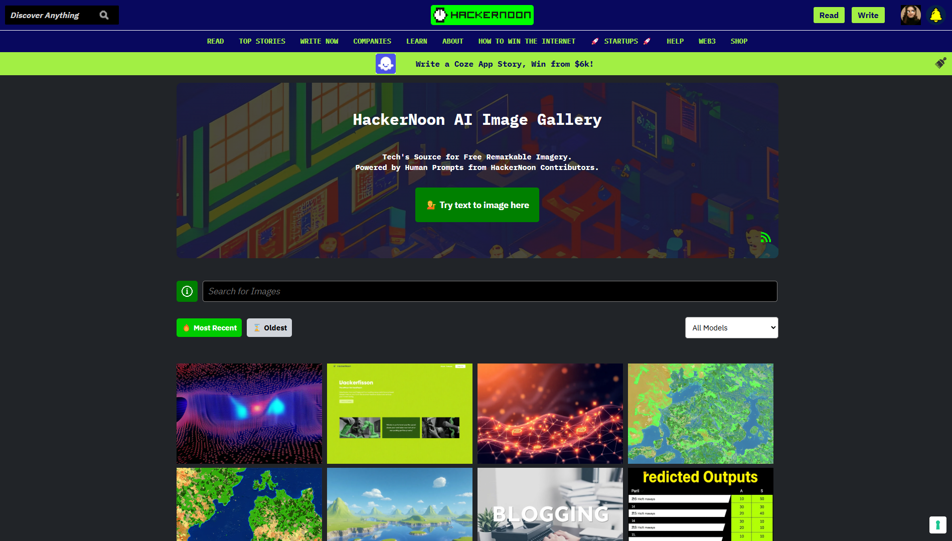 featured image - Introducing the Revamped HackerNoon AI Image Gallery