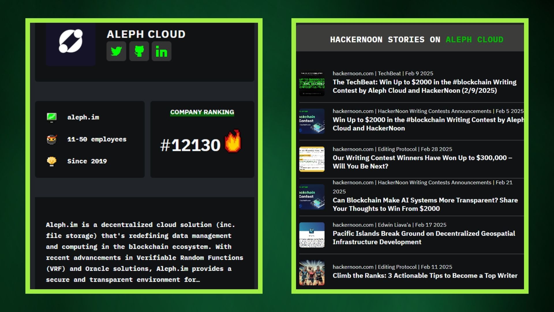 Meet Aleph Cloud: HackerNoon Company of the Week