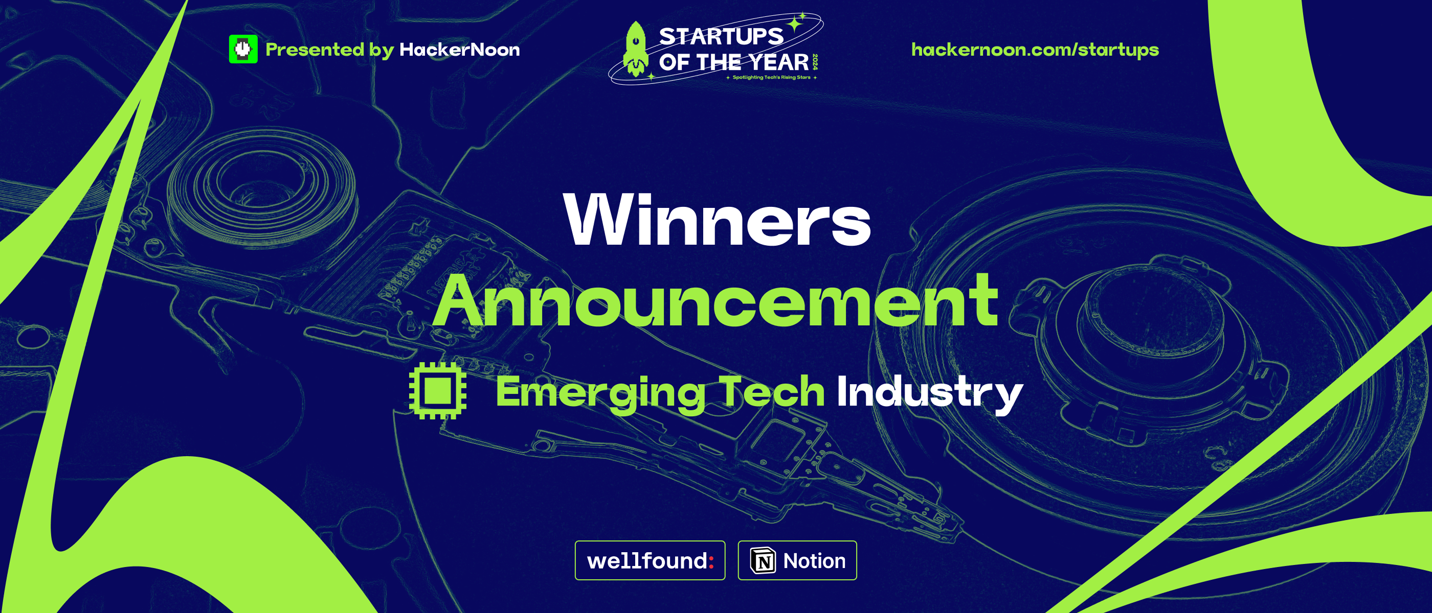 Startups of The Year 2024 Winners: Emerging Tech