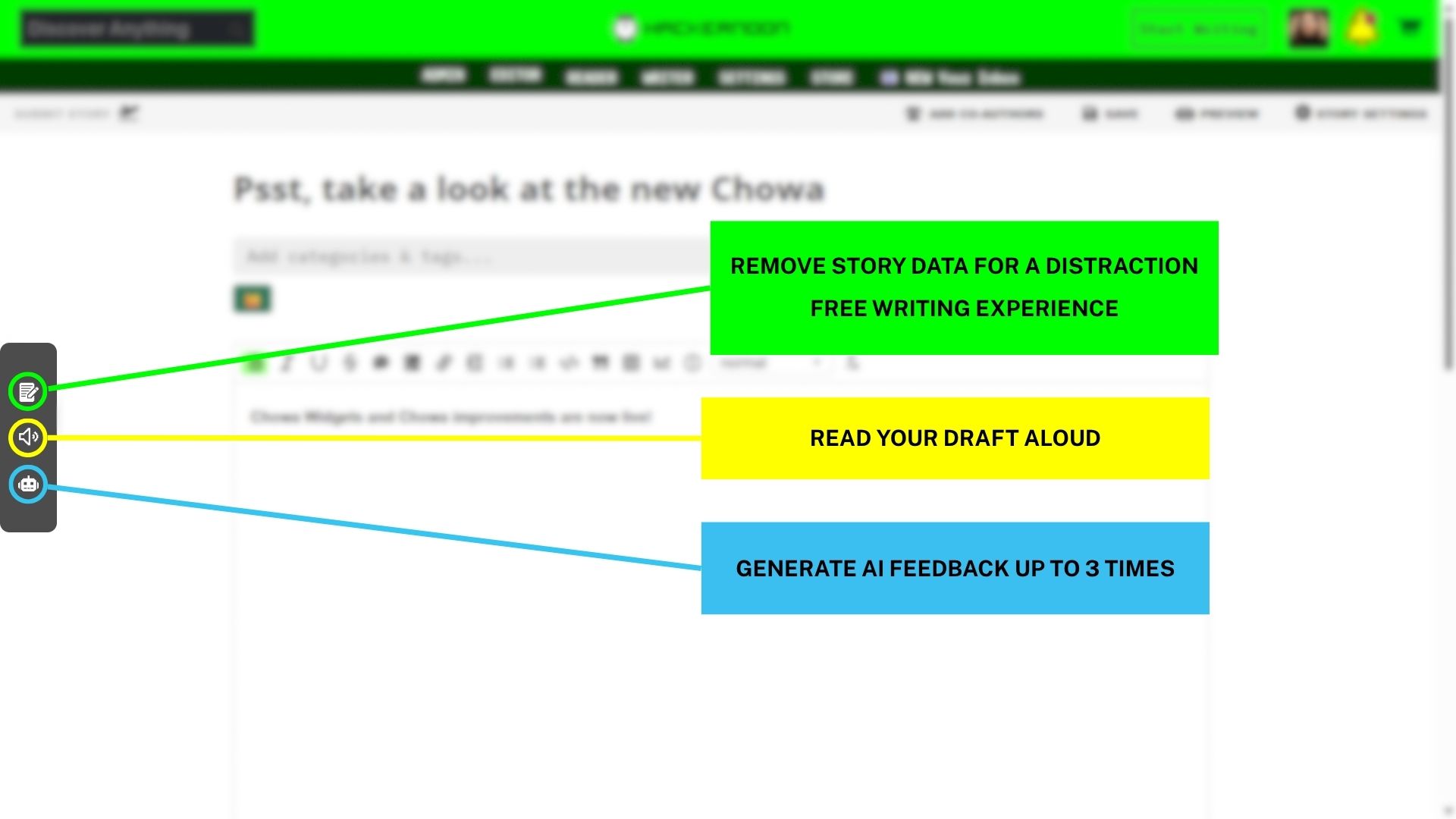 Chowa Widgets: Smarter Writing at Your Fingertips
