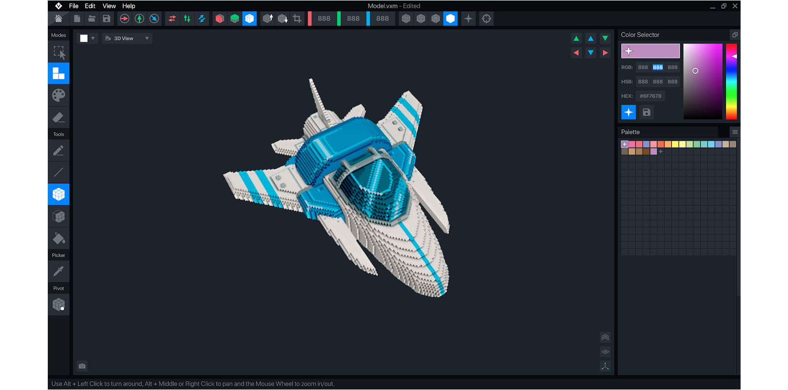 VoxEdit all-in-one tool to create, rig, and animate assets in The Sandbox (Source: The Sandbox)