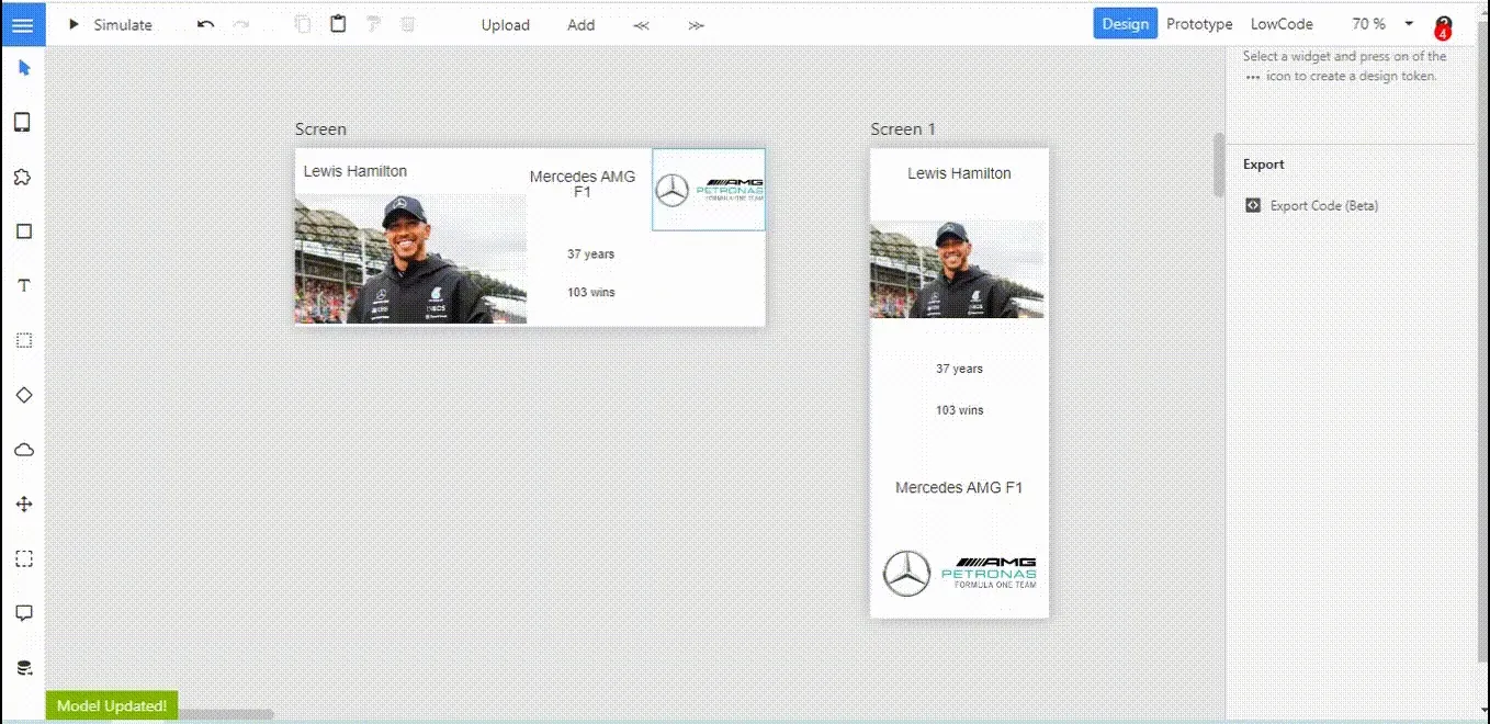 Iterating through our assets. GIF by the author.